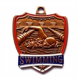 3D Swimming Medal