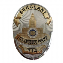 LA Sergeant Badge