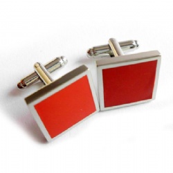 custom brass cufflinks